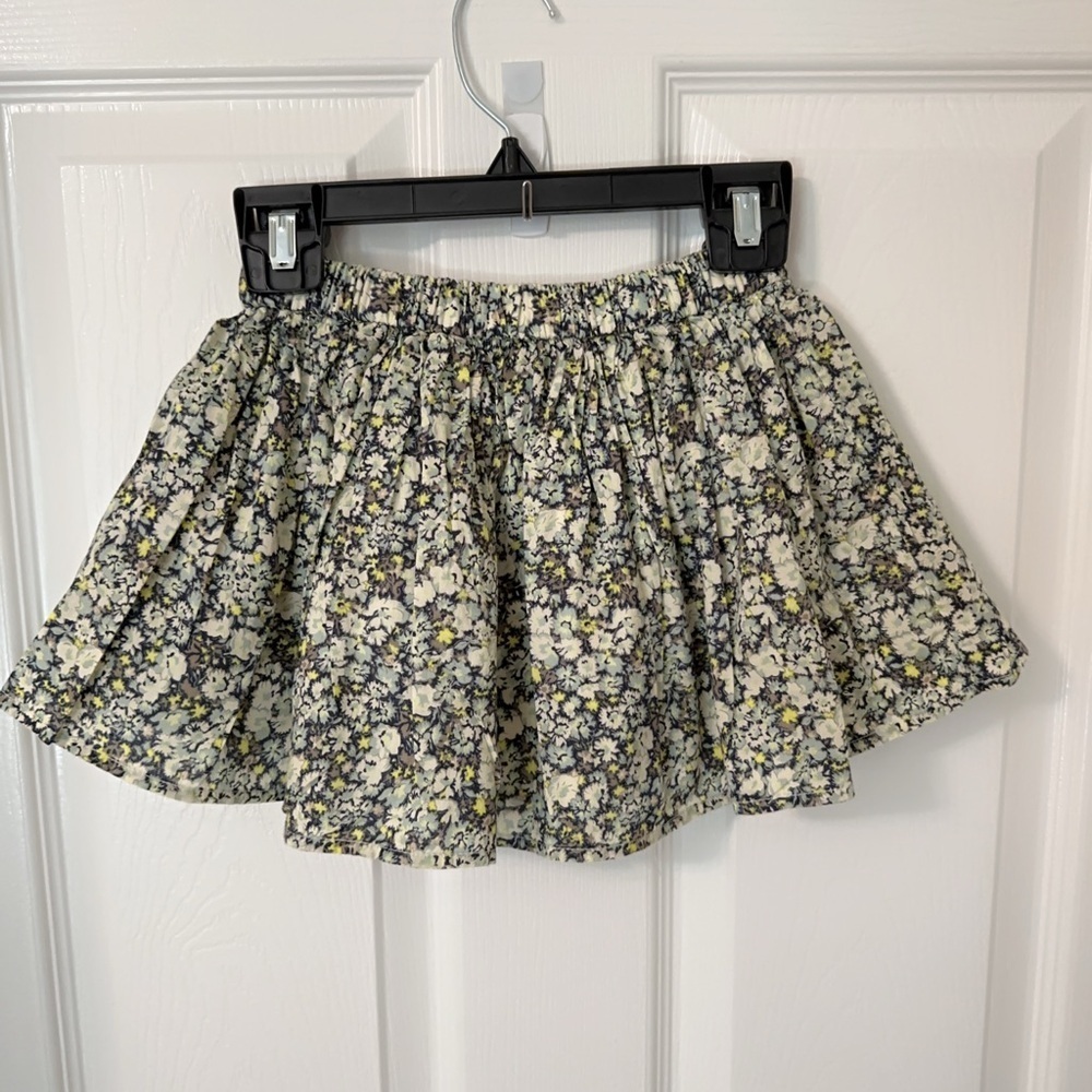 GAP Floral Mini Skirt - Black, White, Yellow - Picture 6 of 7